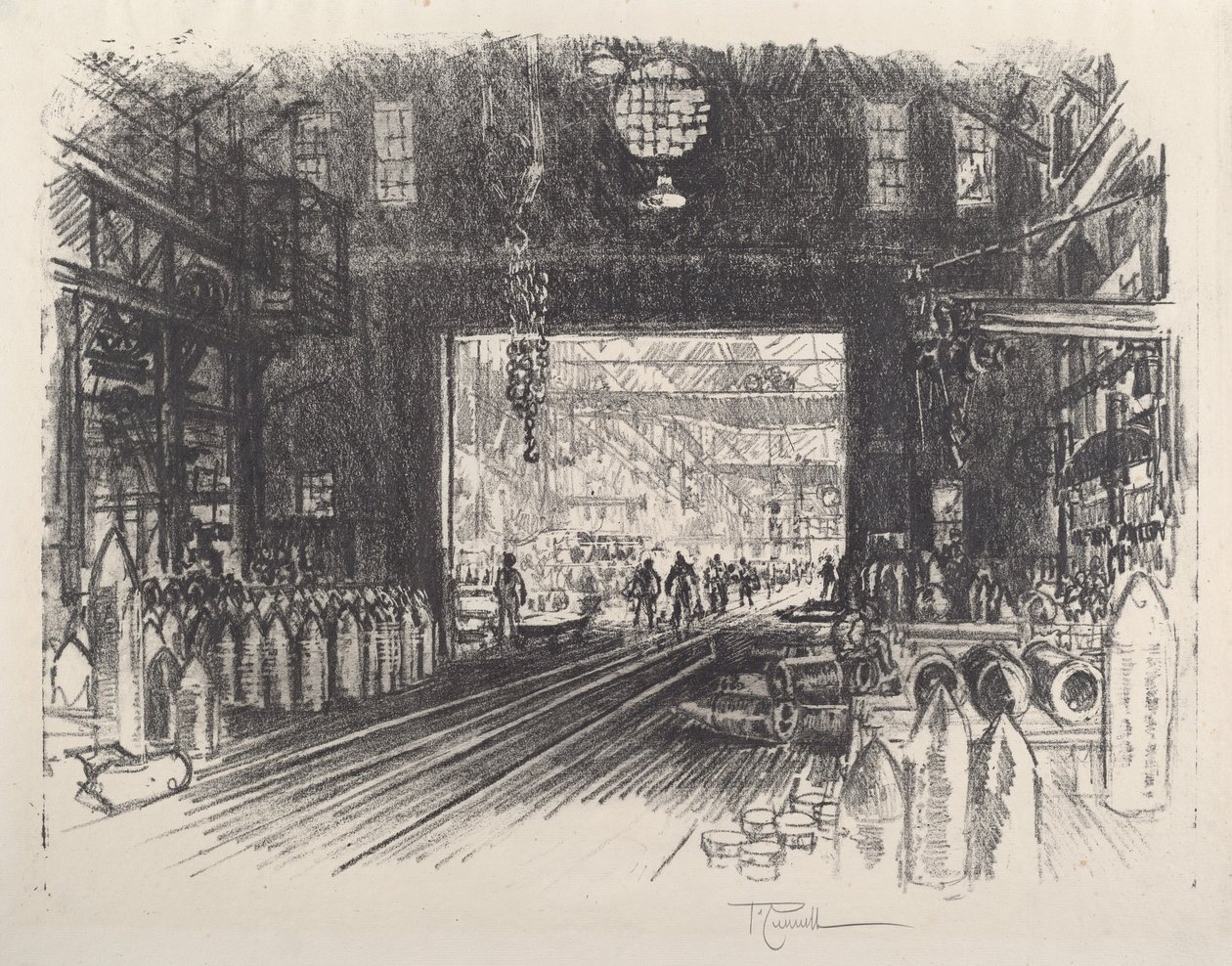 Usine de fabrication de coques, n° II - Joseph Pennell