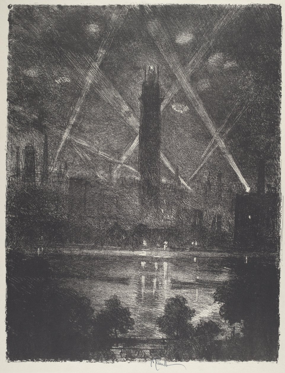 Coup de feu - Joseph Pennell