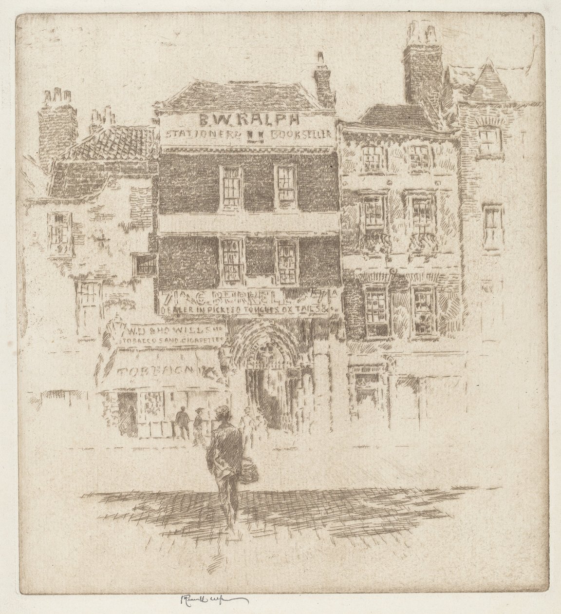 Porte de Saint-Barthélemy - Joseph Pennell