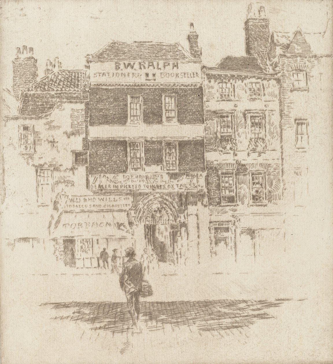 Porte de St. Bartholomew - Joseph Pennell
