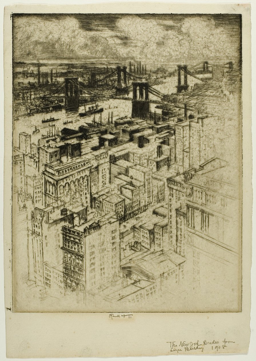 Les ponts - Joseph Pennell