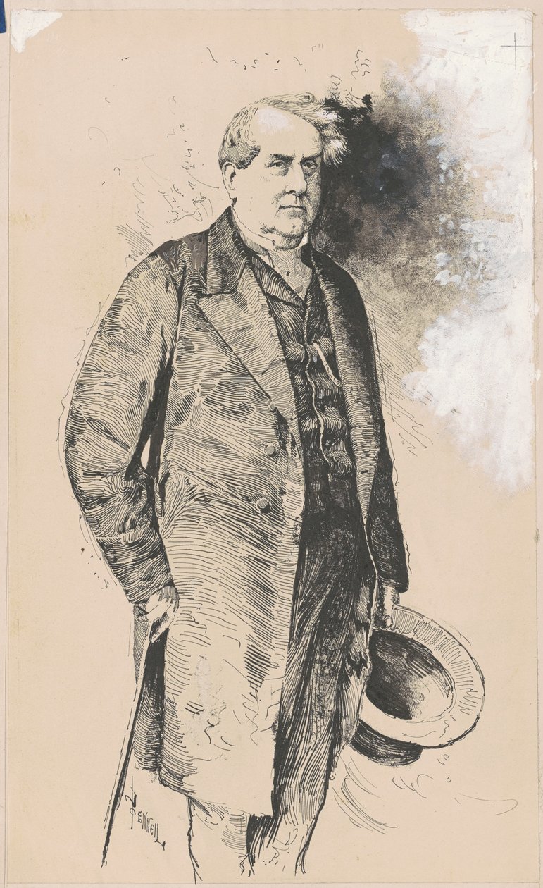 William Wilson Corcoran - Joseph Pennell