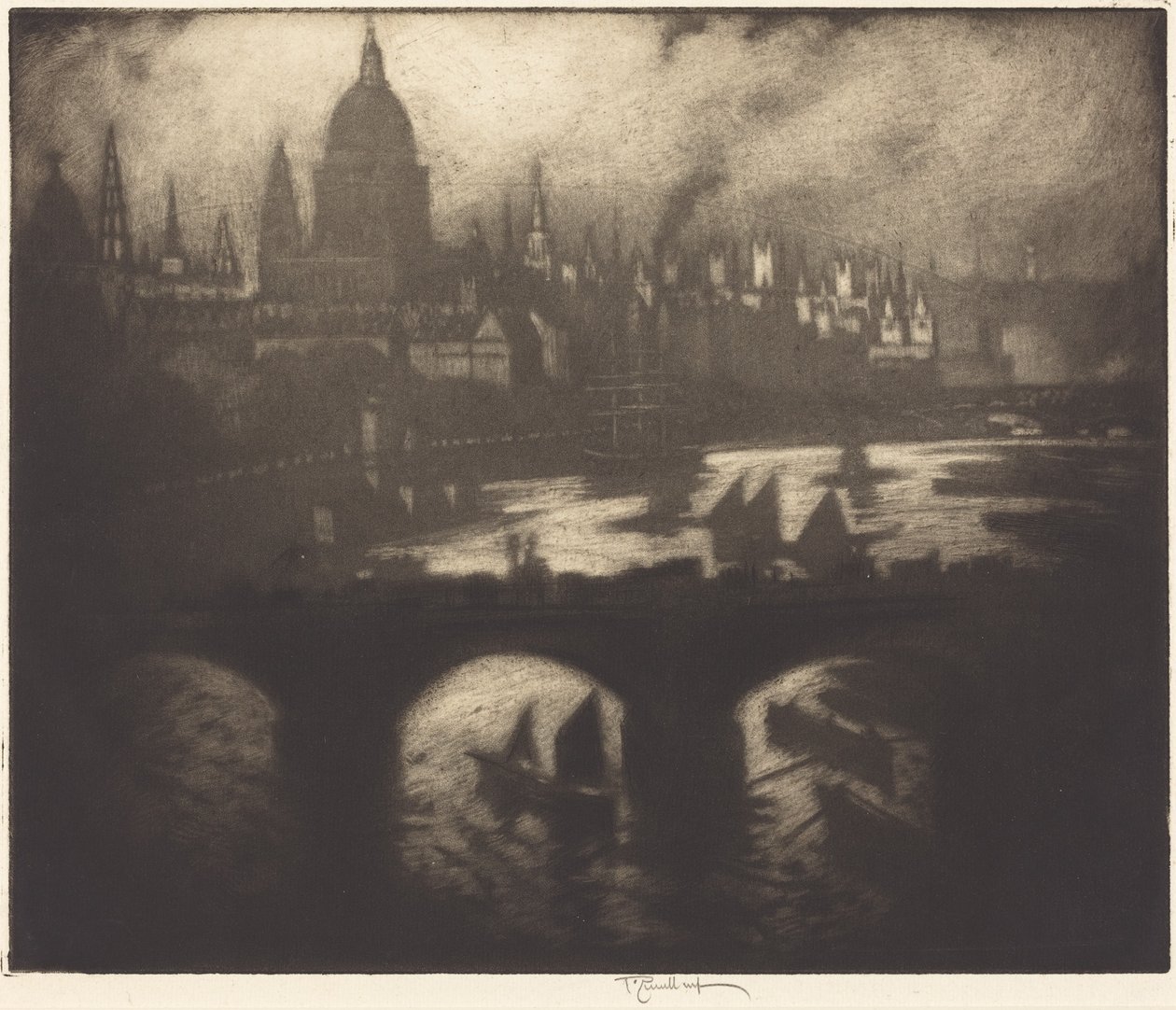 La ville de Wren - Joseph Pennell