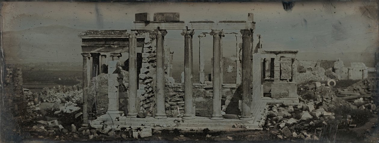 Érechthéion, Athènes, 1842 - Joseph Philibert Girault De Prangey