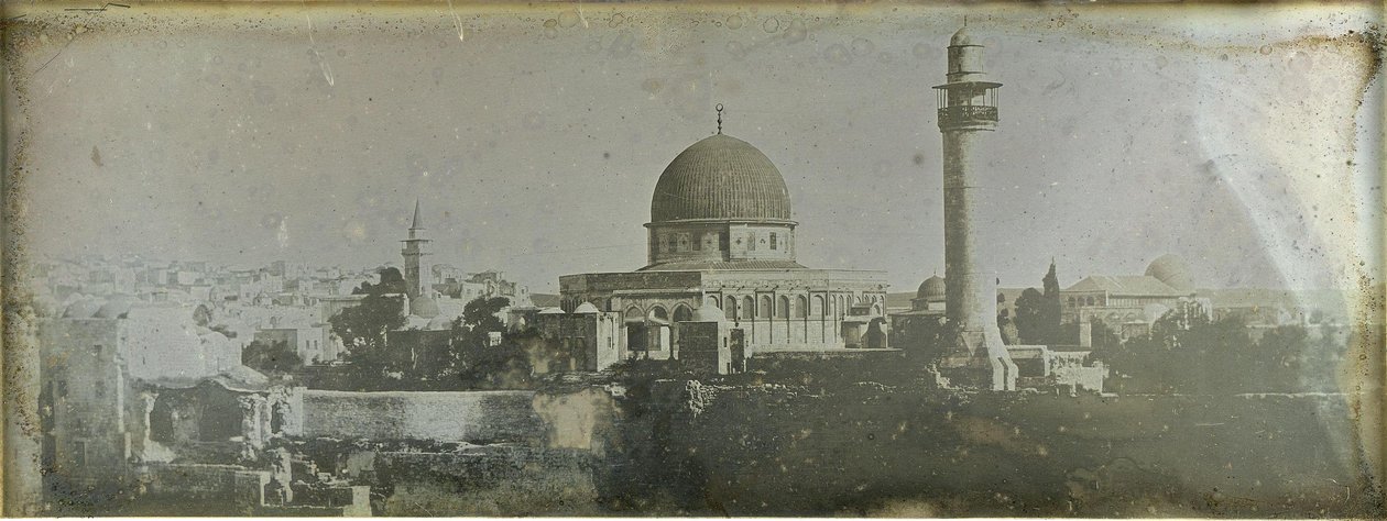 Jérusalem: ésplanade du Temple de Salomon, Dôme du Rocher - Joseph Philibert Girault De Prangey