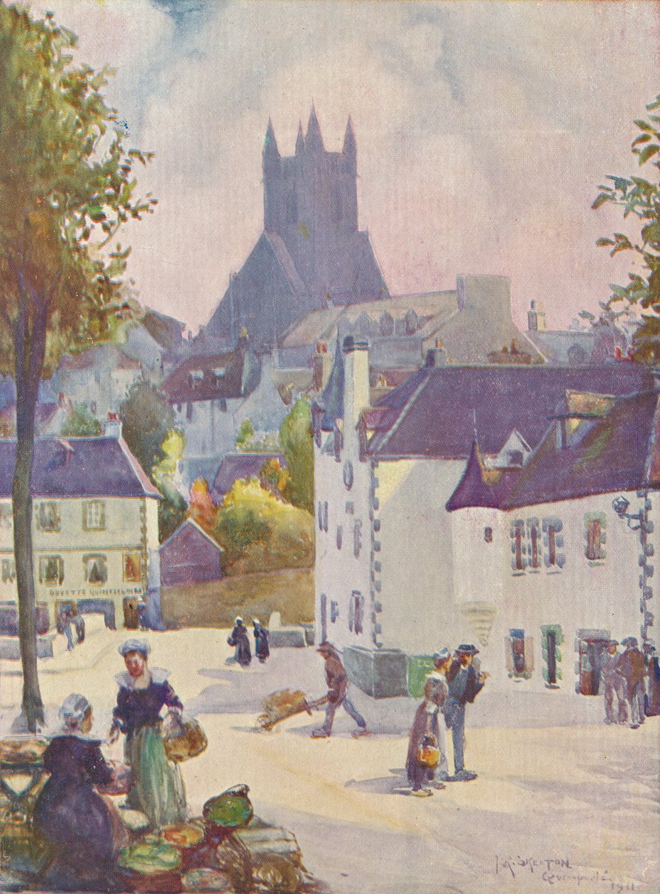 Printemps en Bretagne Quimperlé, 1911, 1913 - Joseph Ratcliffe Skelton
