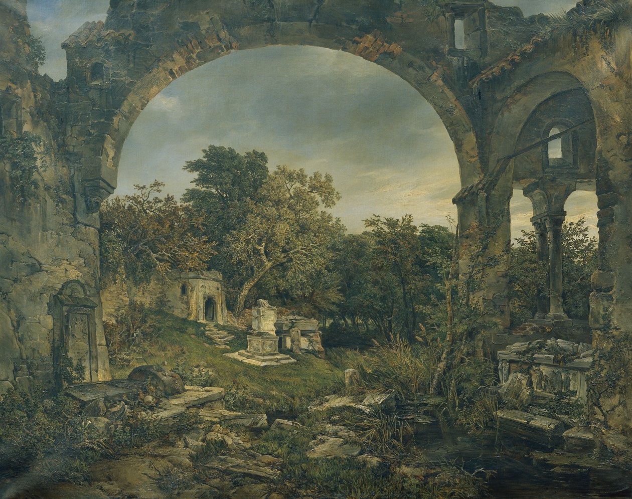Cimetière désolé - Joseph Selleny