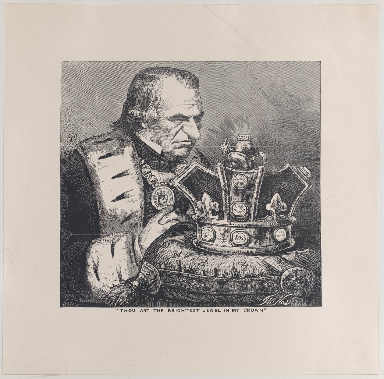 Tu es le plus beau bijou de ma couronne, réimprimé 1880-95 - Joseph T. Speer