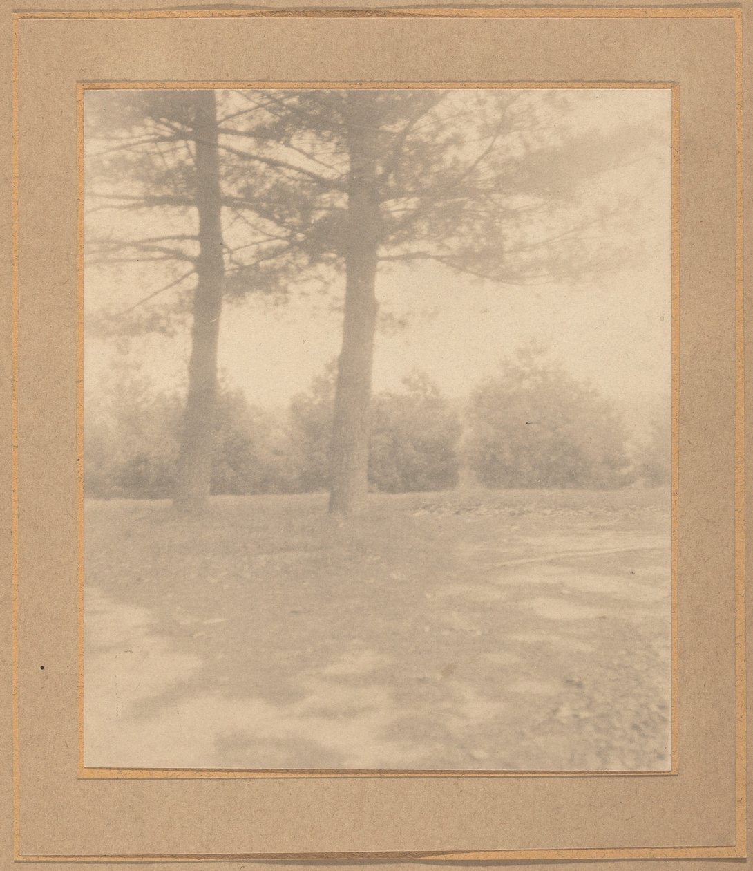 Paysage avec des arbres - Joseph Turner Keiley