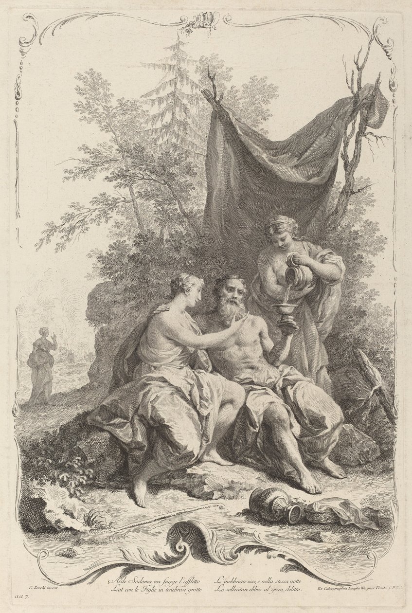 Lot et ses filles - Joseph Wagner