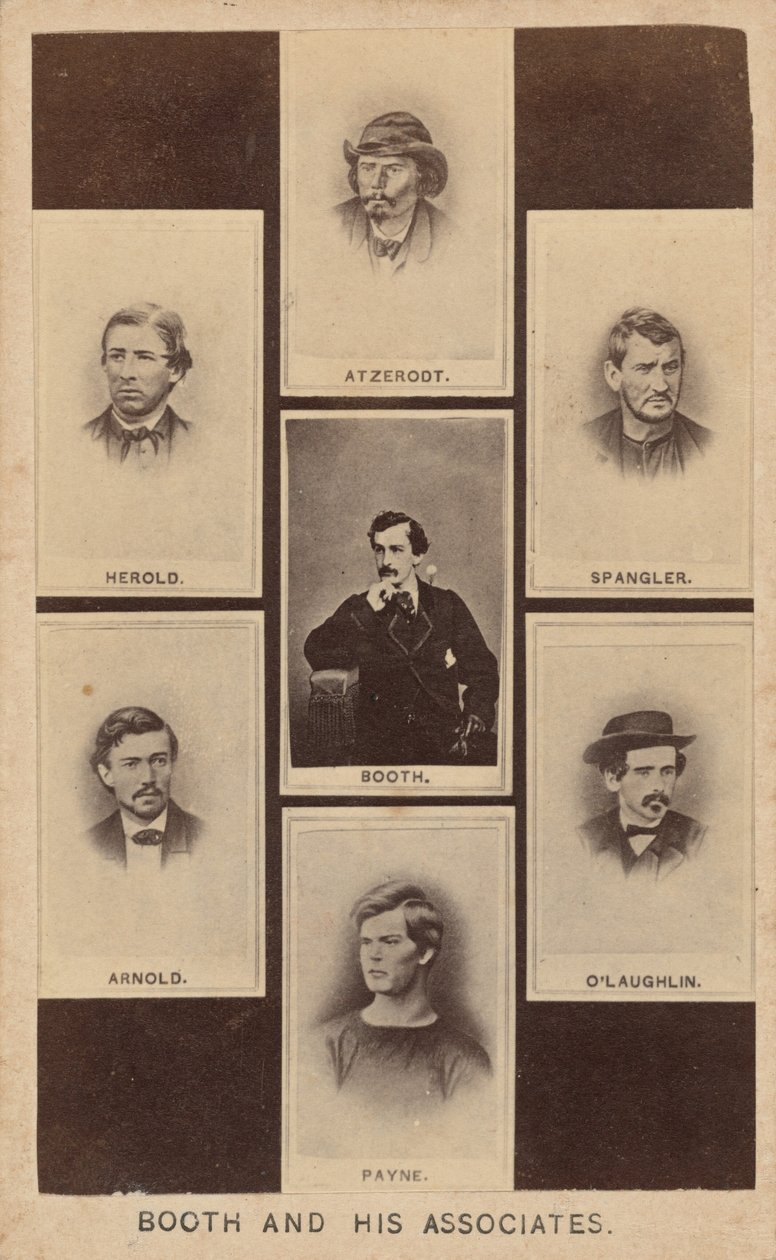 Booth et ses associés, 1865 (photo) - Joseph Ward