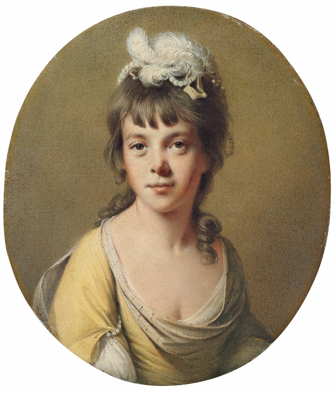 Portrait de Miss Harriet Hope - Joseph Wright of Derby