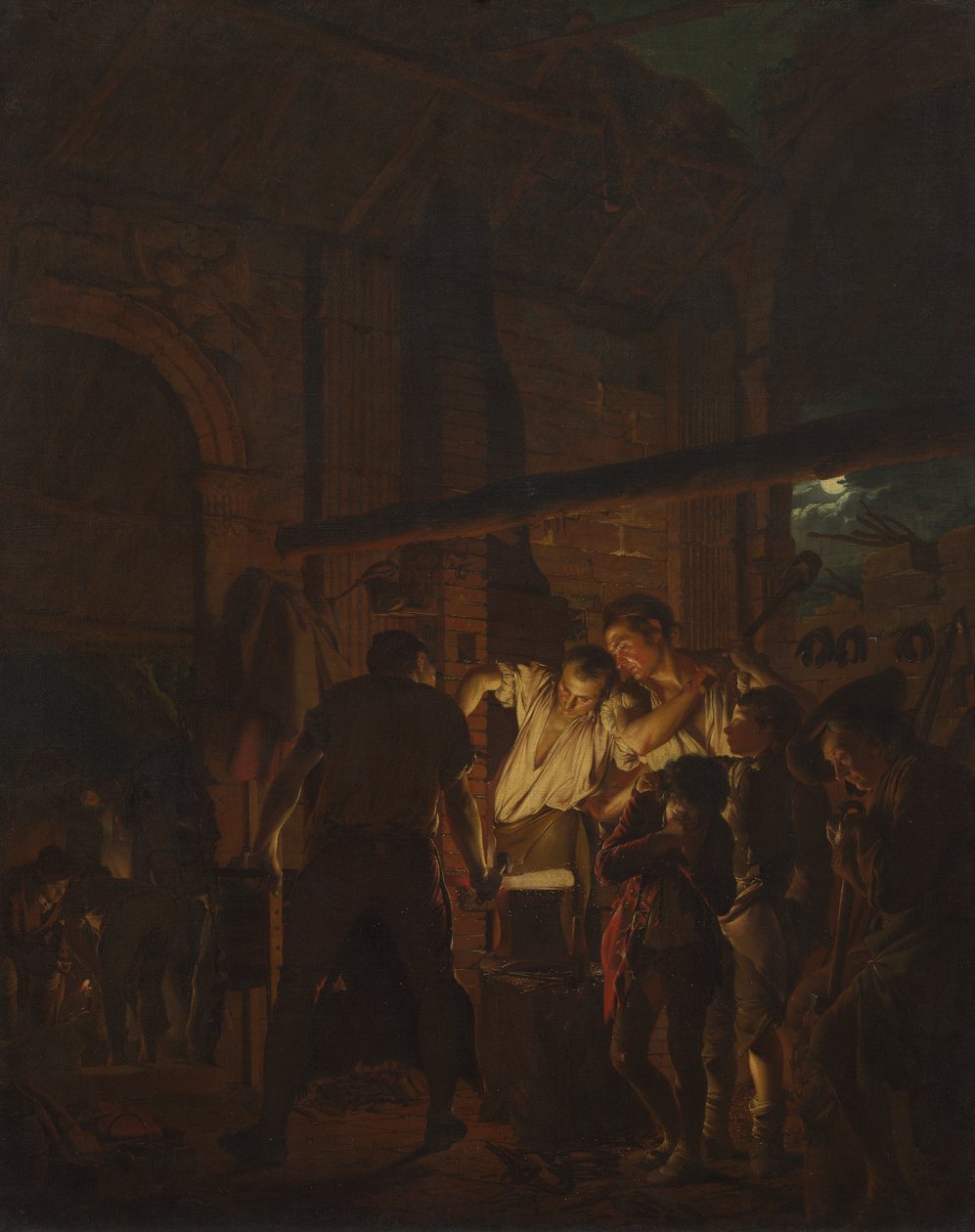 La forge - Joseph Wright of Derby