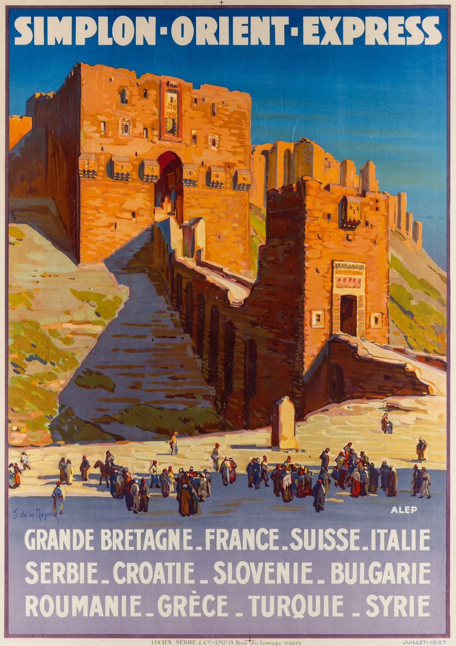 Simplon-Orient-Express, vers 1927 - Joseph de La Nézière