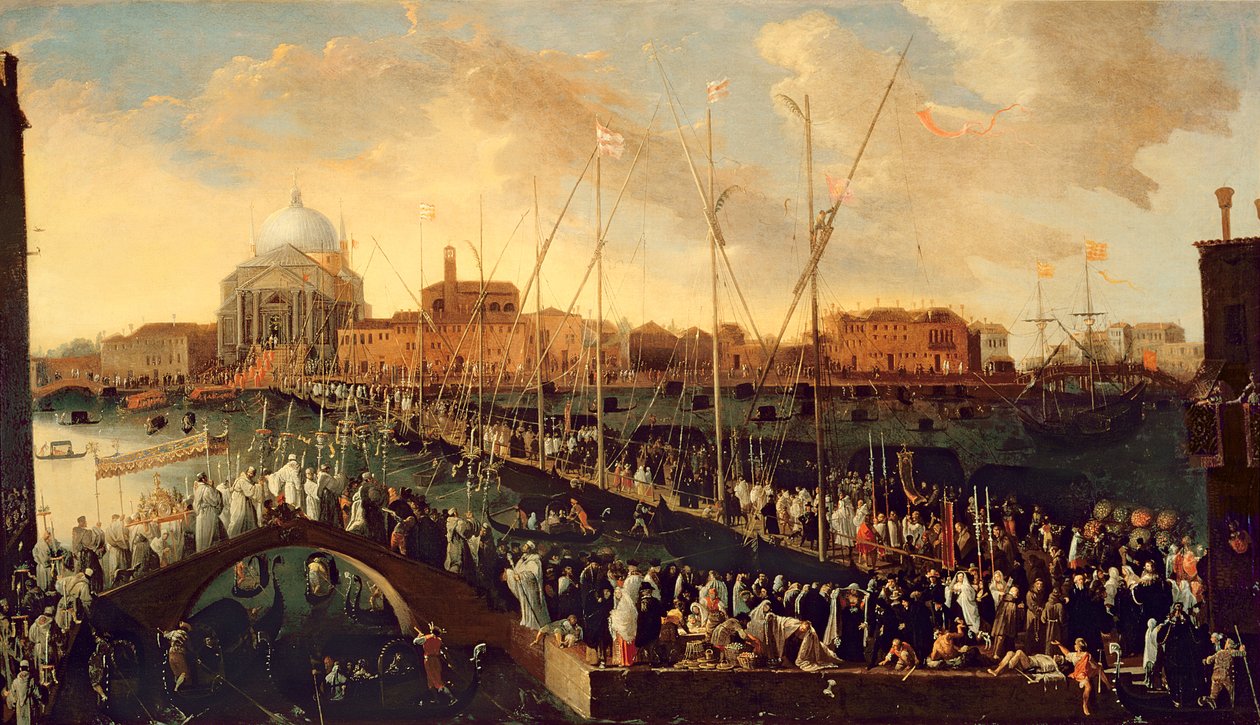 La procession du Redentore - Joseph Heintz der Jüngere