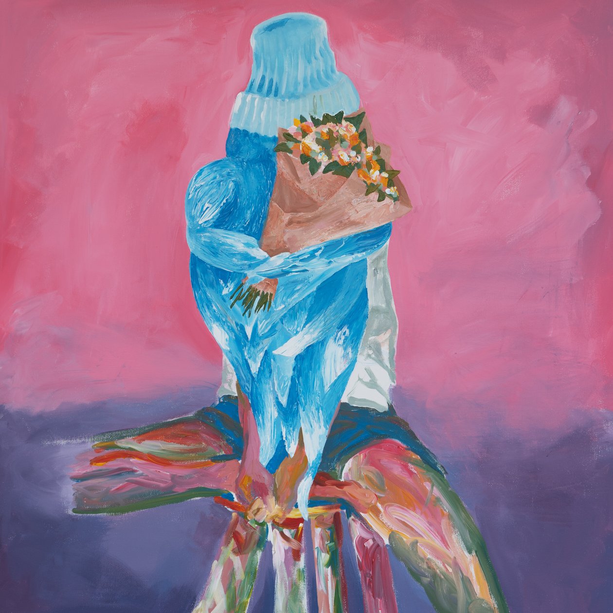 Chasing Love, 2023 (acrylique sur toile) - Josephine Henning