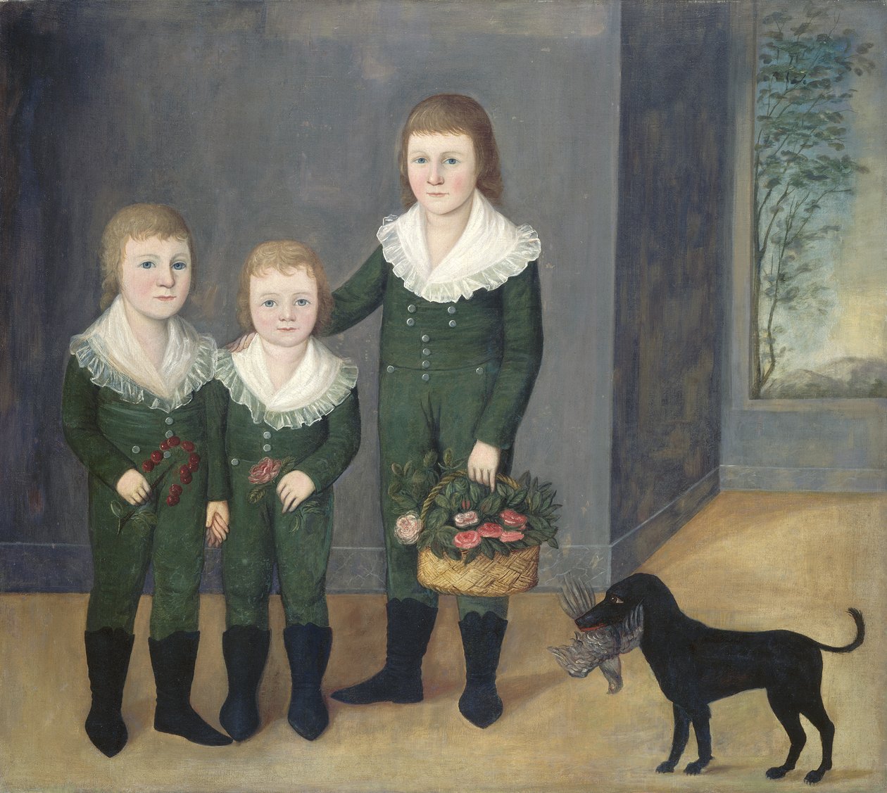 Les enfants Westwood vers 1807 - Joshua Johnson
