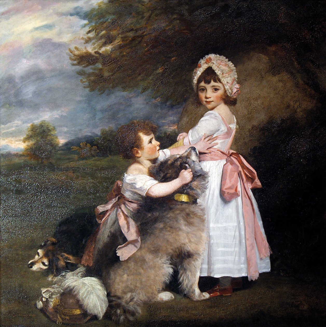 Le Marquis de Granby et Lady Elizabeth Manners, Enfants - Joshua Reynolds