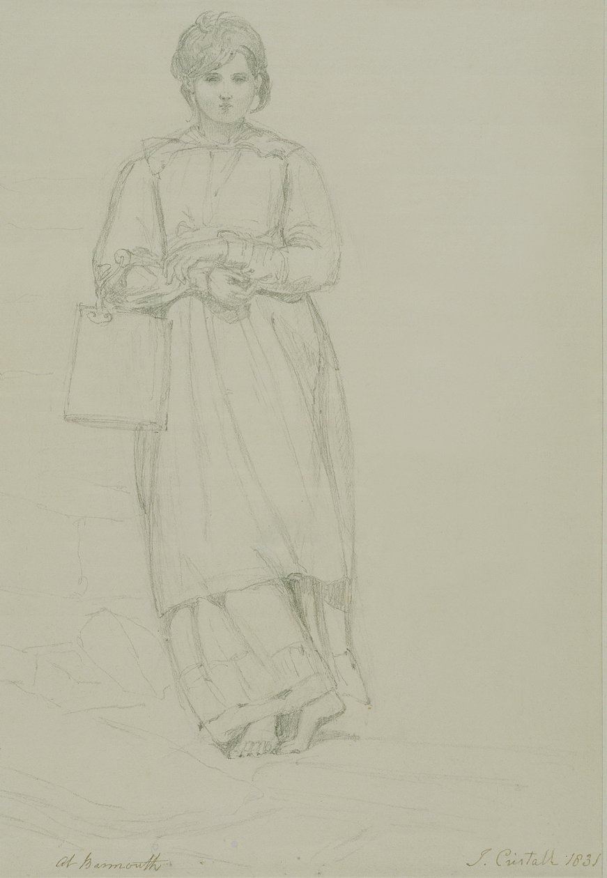 Jeune fille tenant une cruche de lait, 1831 - Joshua Cristall