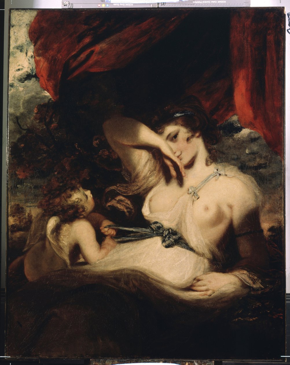 Cupidon dénouant le ruban de Vénus - Joshua Reynolds