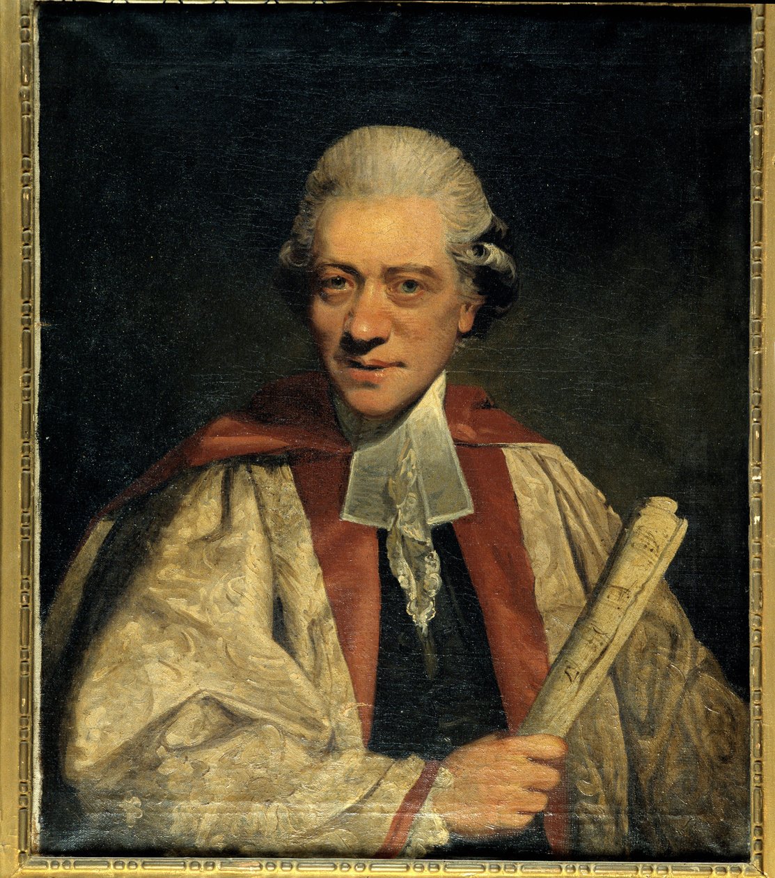 Portrait de Charles Burney. Charles Burney, organiste anglais, musicologue et compositeur (1726-1814). Peinture de Joshua Reynolds. Civico Liceo Musicale, Bologne. - Joshua Reynolds