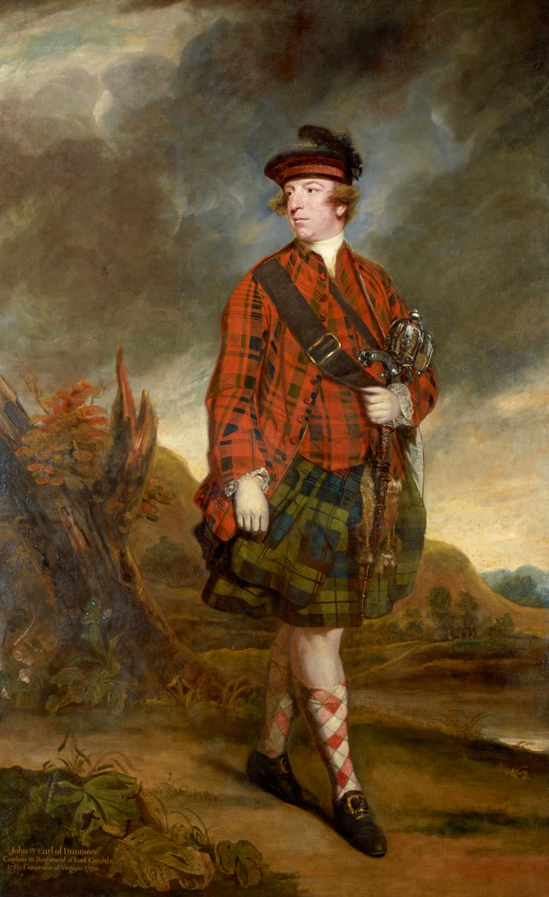 Portrait de John Murray, 4e comte de Dunmore (1730-1809) - Joshua Reynolds