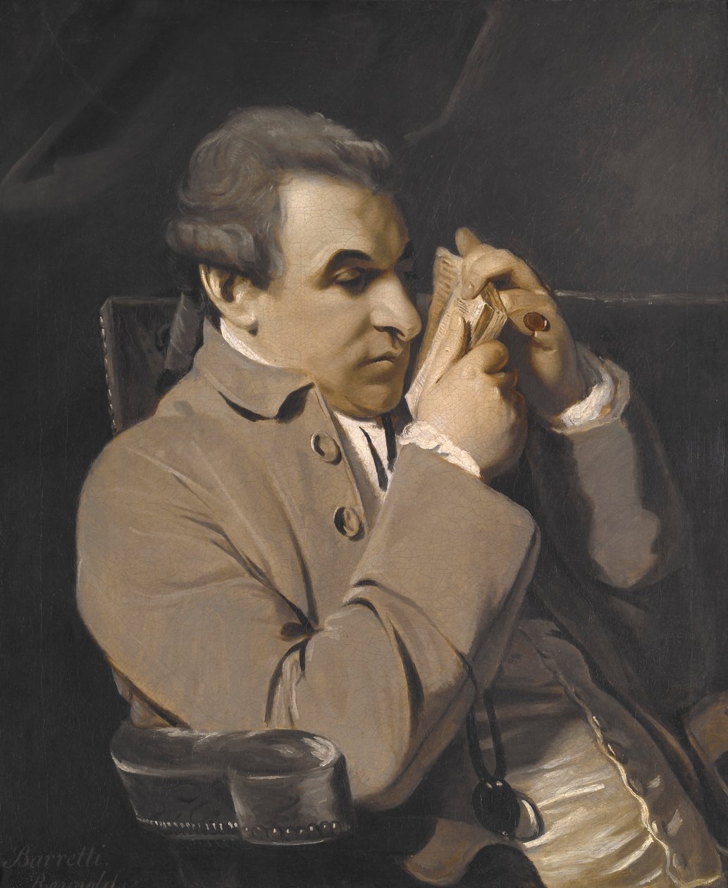 Portrait de Joseph Baretti - Joshua Reynolds