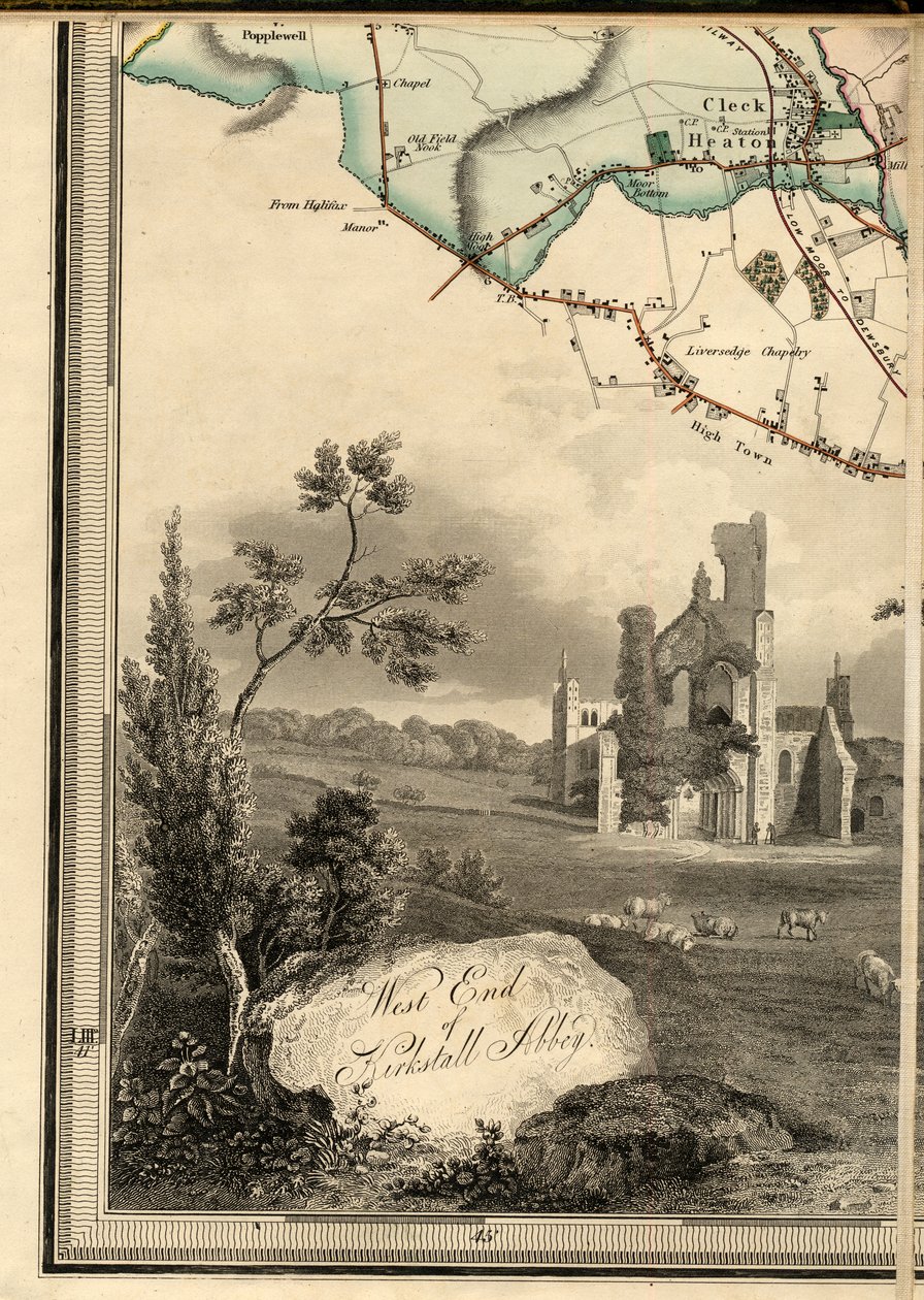 D1, Cleckheaton & gravure de l