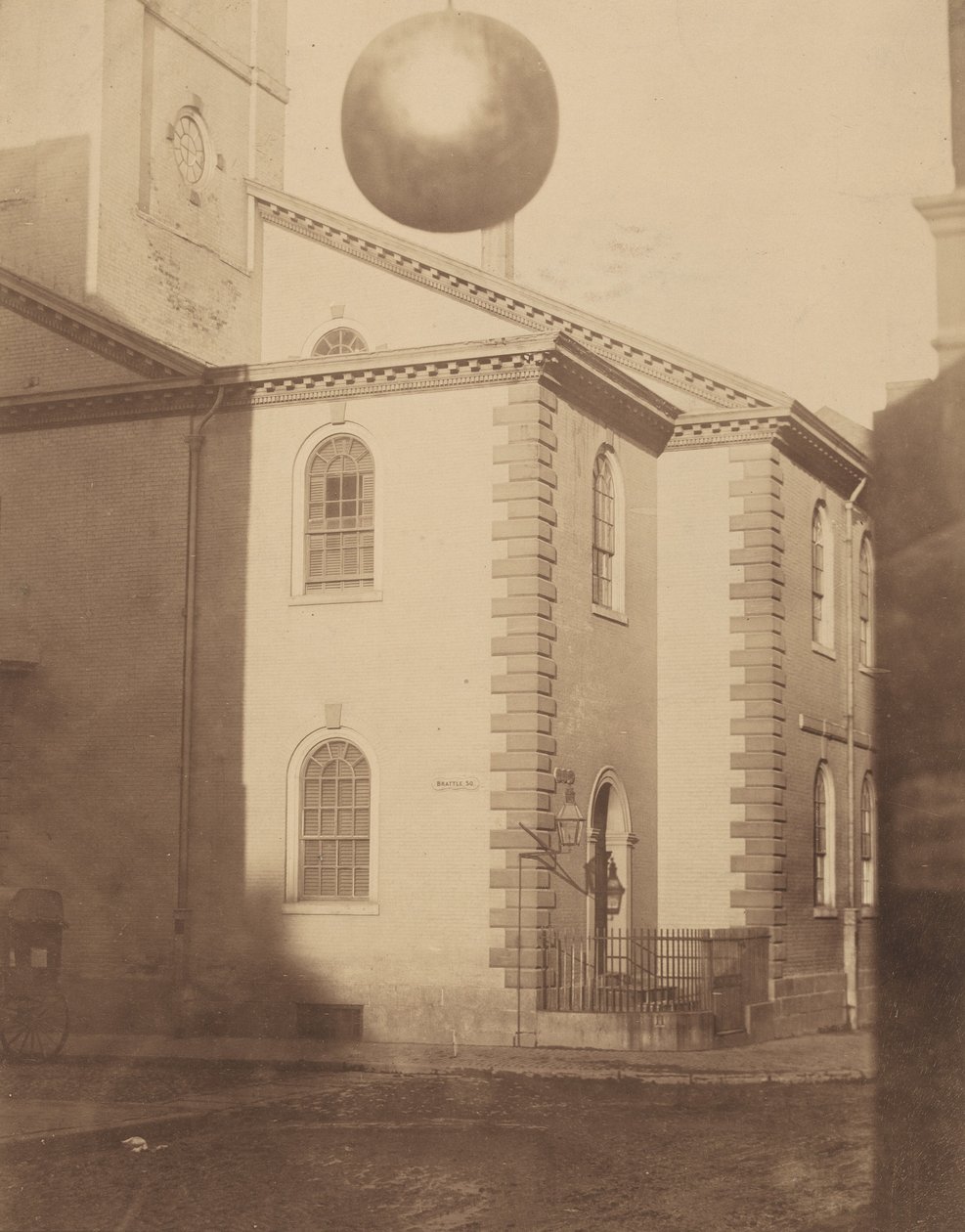 Église de Brattle Square, années 1850 (photo) - Josiah Johnson Hawes