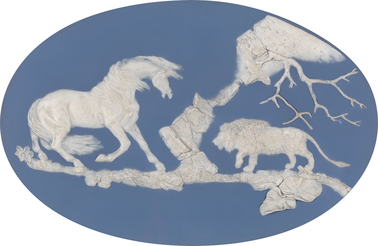 Cheval effrayé par un lion Épisode A - Josiah Wedgwood
