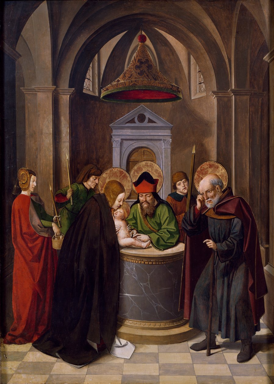 La circoncision de Jésus - Josse (fl.1493 1508) Lieferinxe