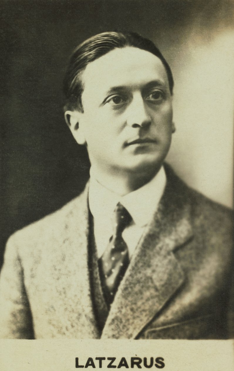Portrait of Marie Louis Joseph Latzarus (photo) - Josse Photo