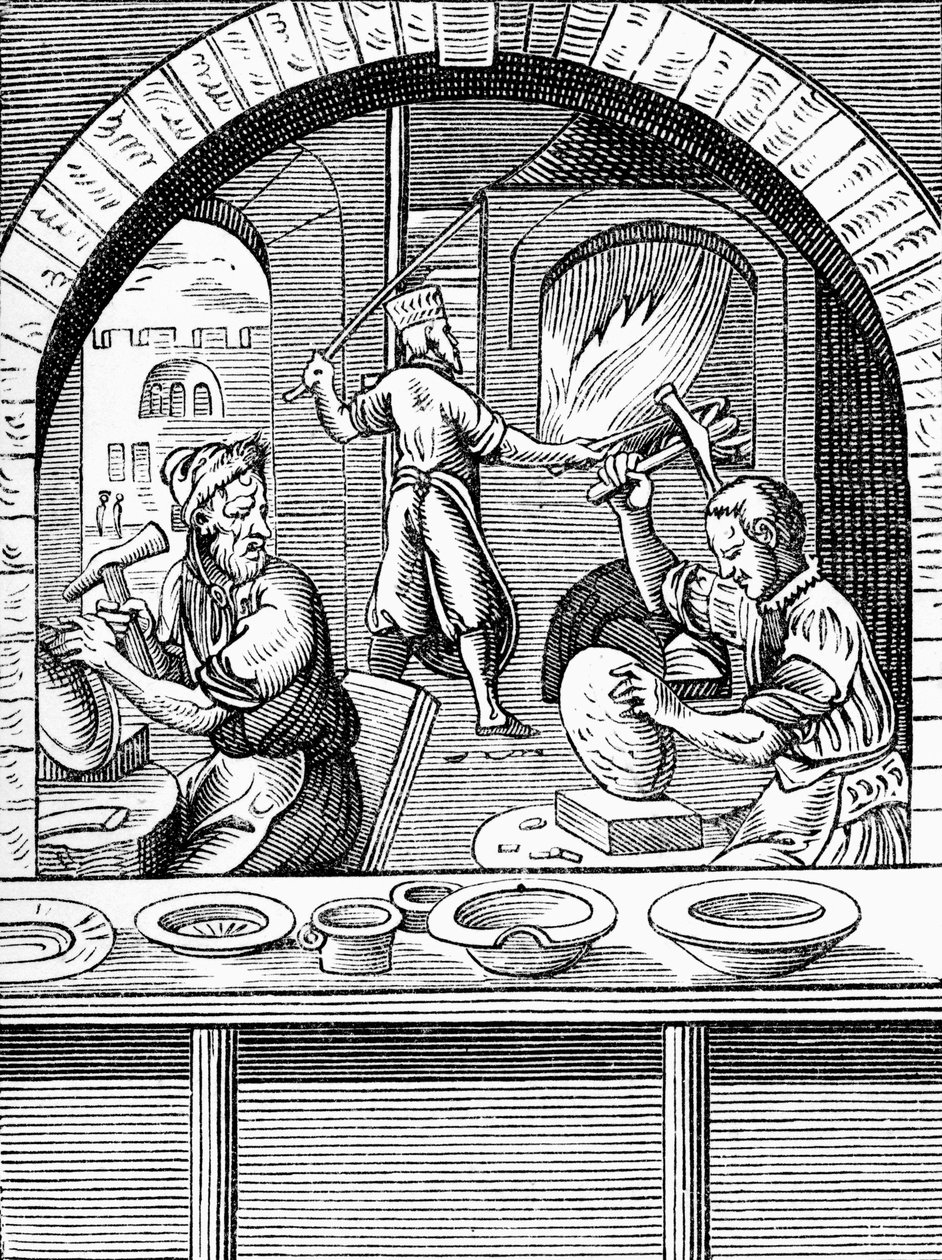 Fabricant de bassins - Jost Amman