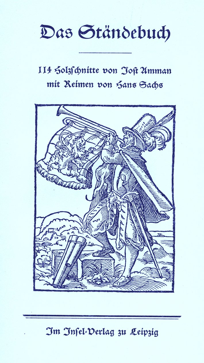 Livre des métiers - Jost Amman