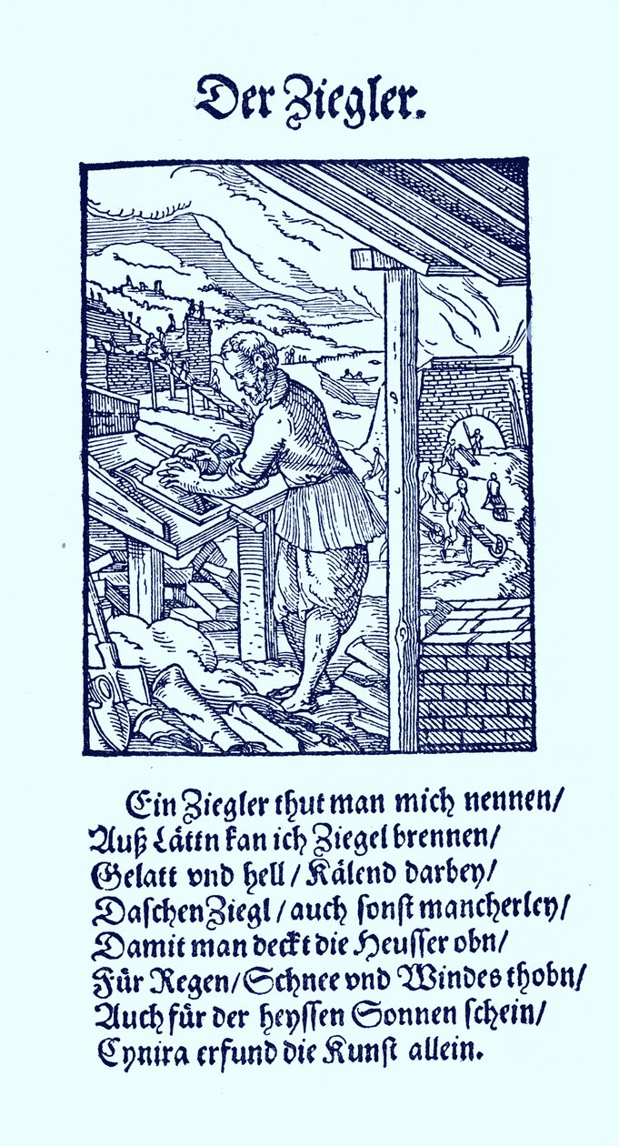 Fabricant de briques - Jost Amman