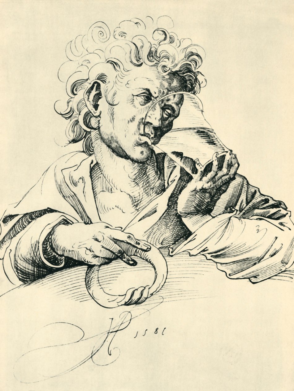Buveur, 1581, 1943 - Jost Amman