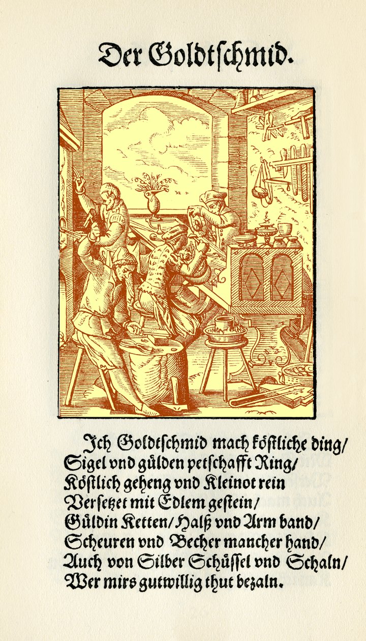 Orfèvre - Jost Amman