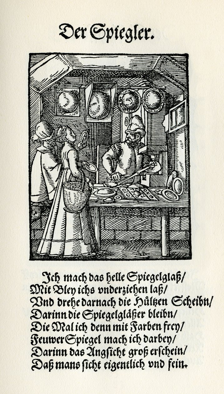 Fabricant de miroirs - Jost Amman