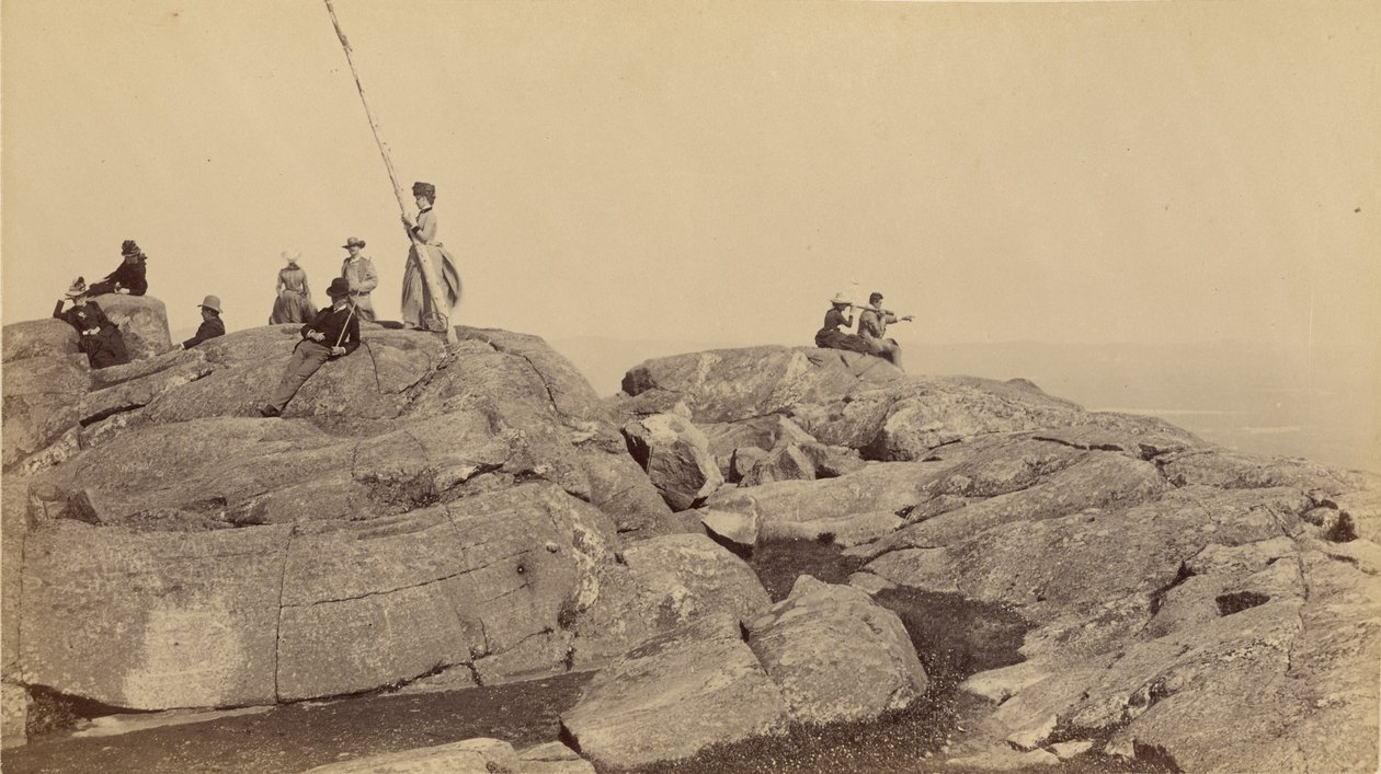 [Fête privée au sommet du Mont Monadnock] - Jotham A. French