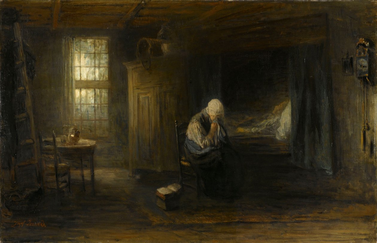 Seul au monde - Jozef (1824-1911) Israels