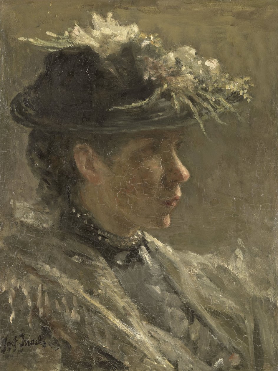 Étude de Sijtje van Bemmel - Jozef (1824-1911) Israels