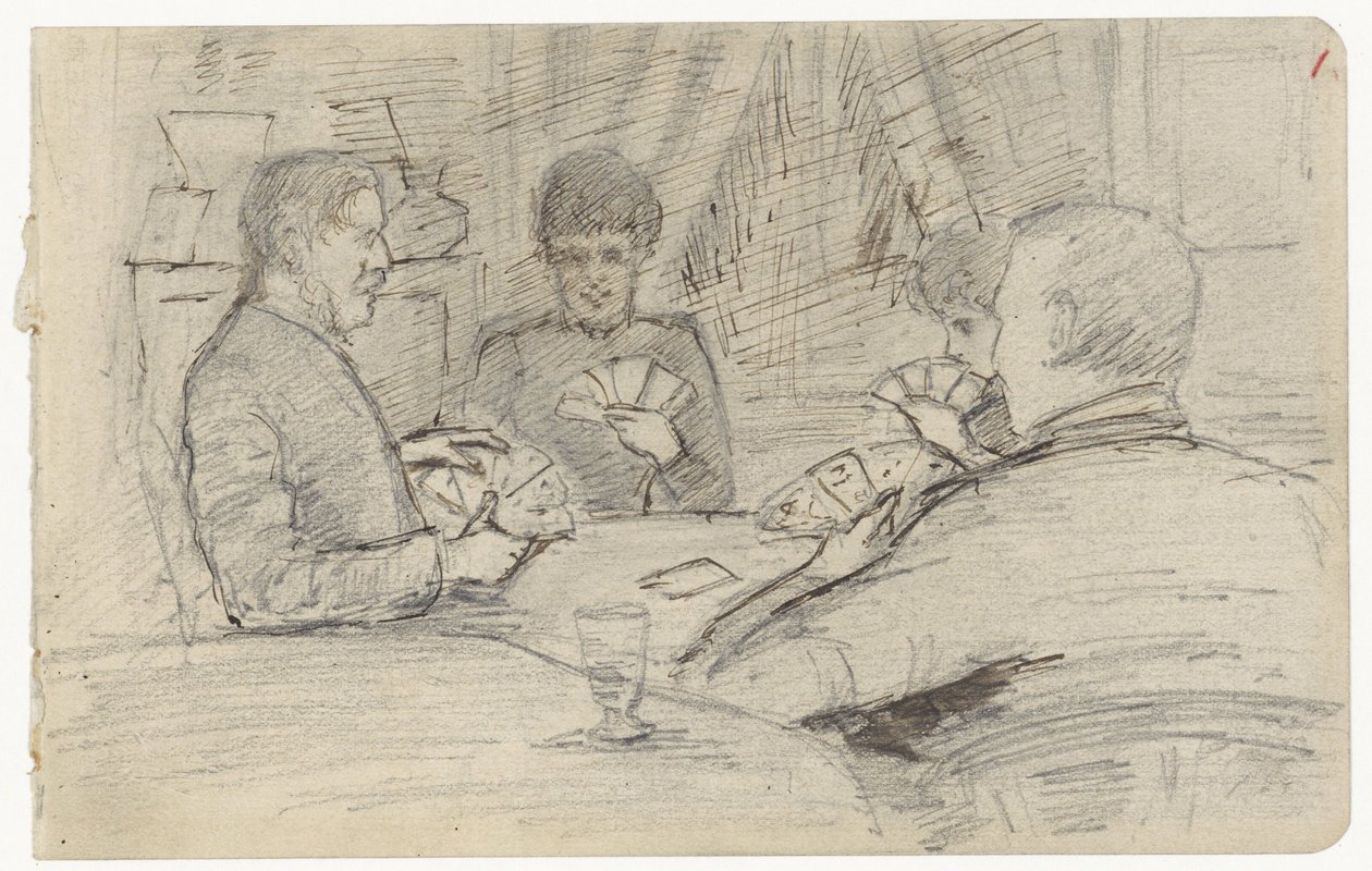 Joueurs de cartes - Jozef Israëls