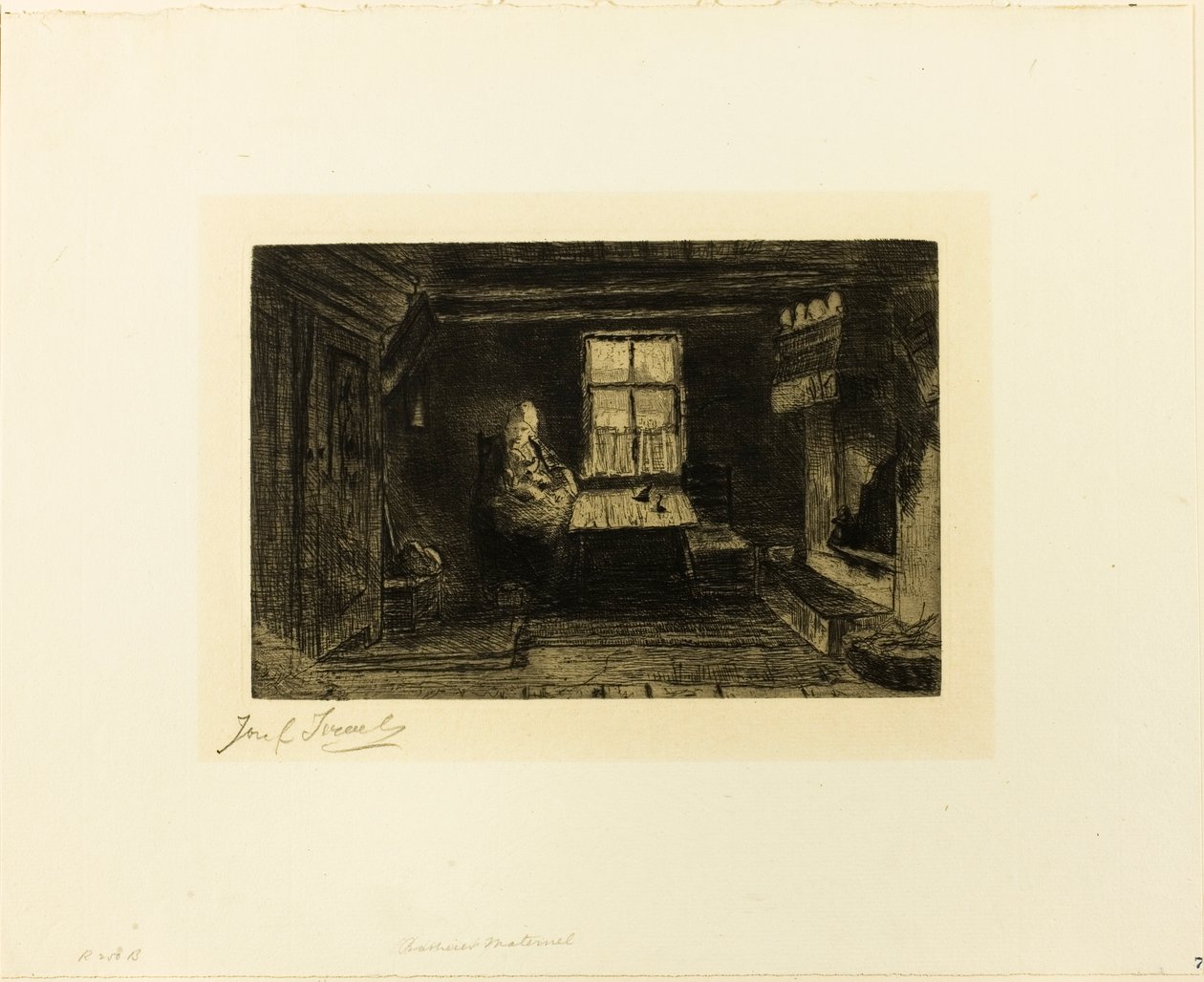 La Mère - Jozef Israëls