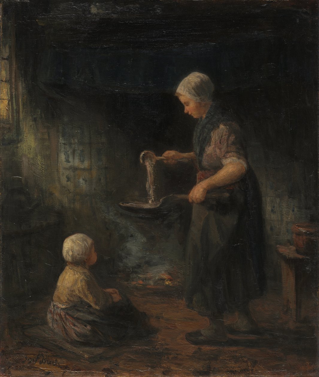 Les Crêpes - Jozef Israëls