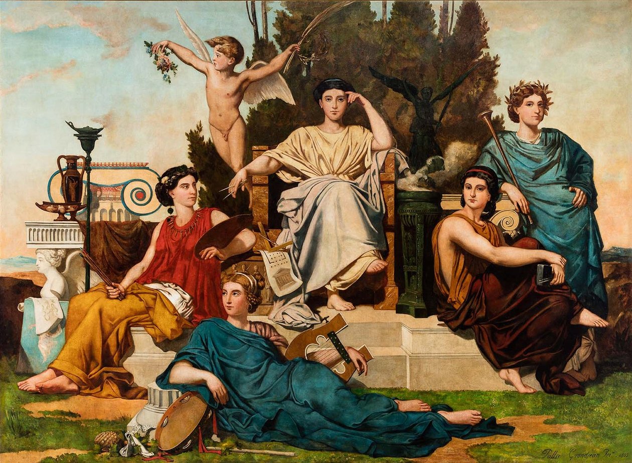 Allégorie des arts - Juan Leon Palliere
