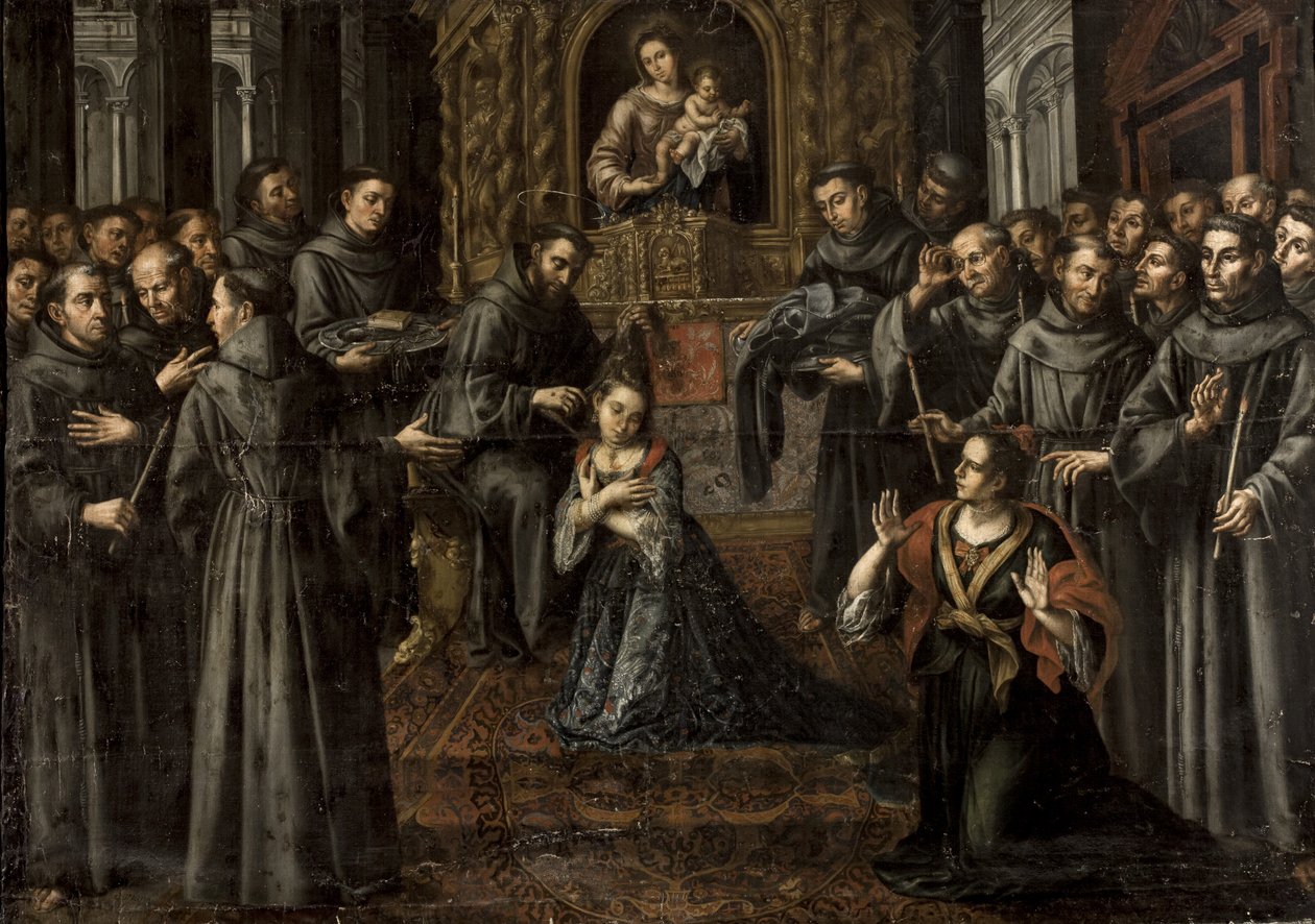 La profession de Sainte Claire d