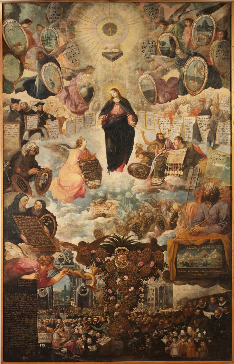 Allégorie de la Vierge Immaculée - Juan de las Roelas  