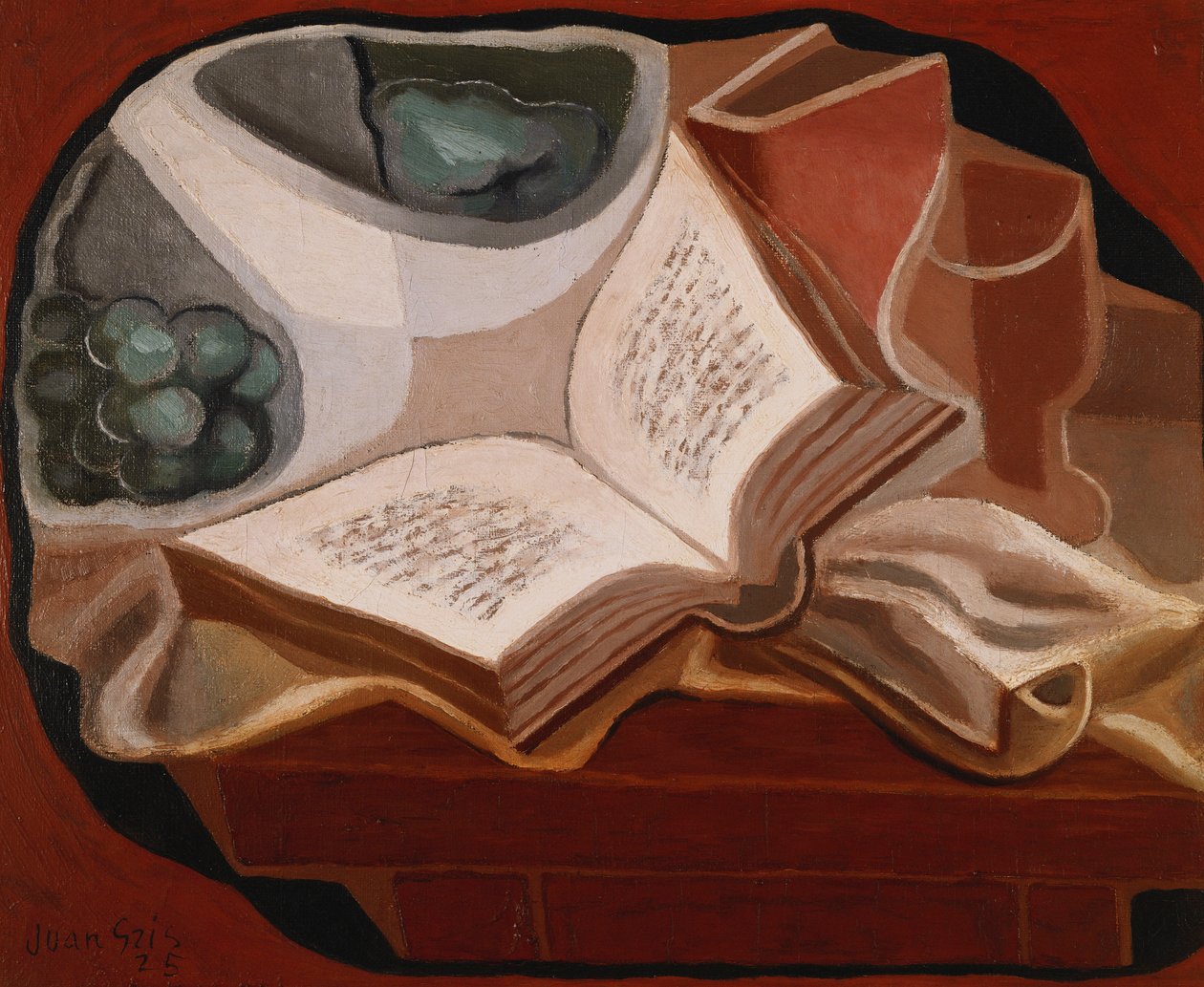 Livre et Compotier, 1925 - Juan Gris
