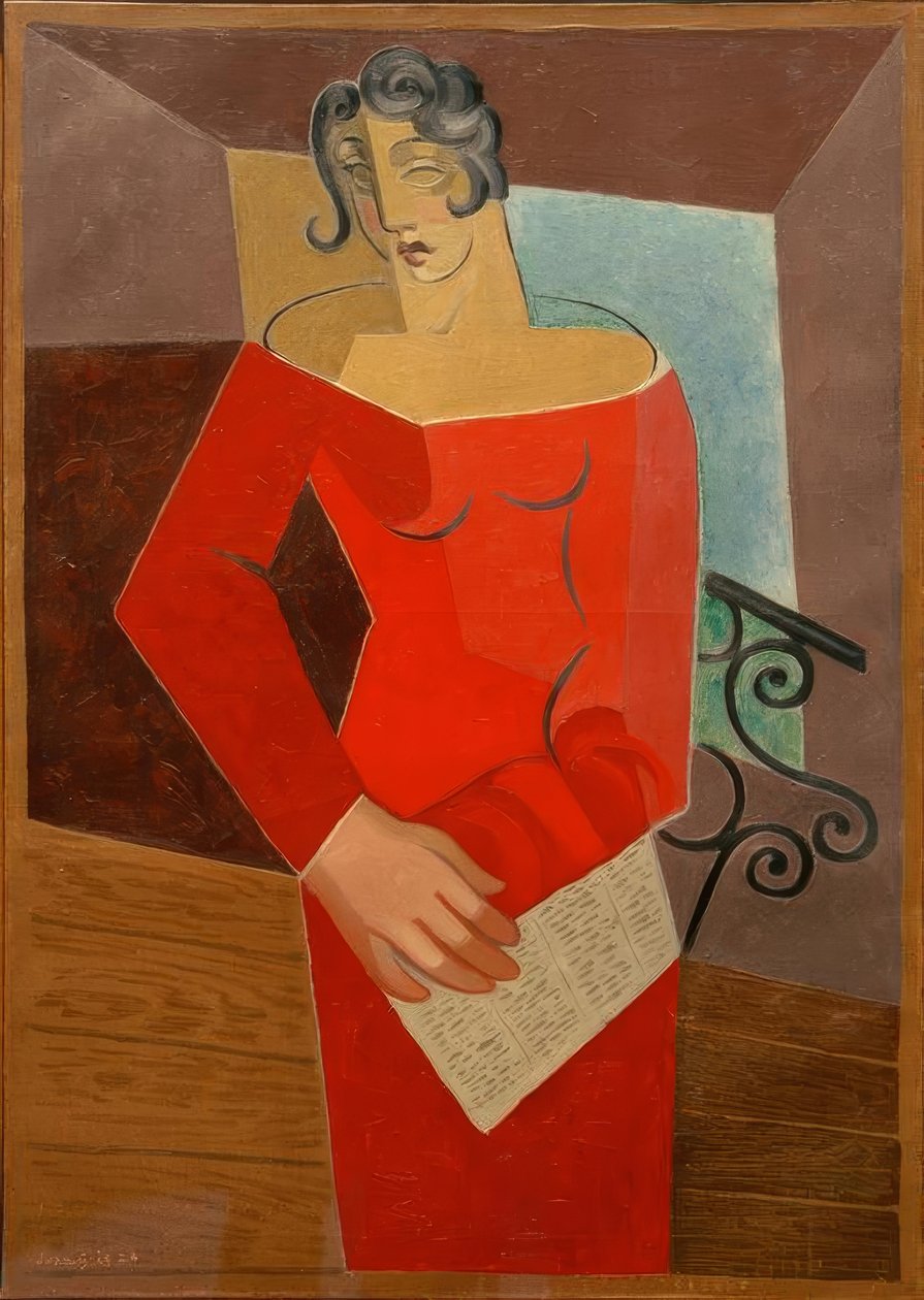 La chanteuse - Juan Gris