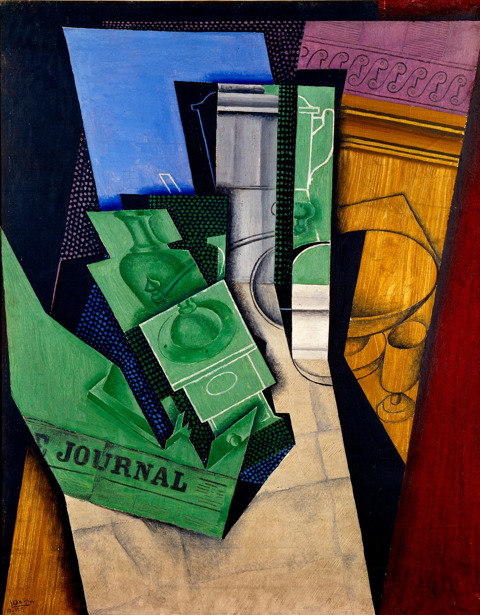 Le petit déjeuner - Juan Gris